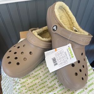 Crocs classic lined with fur